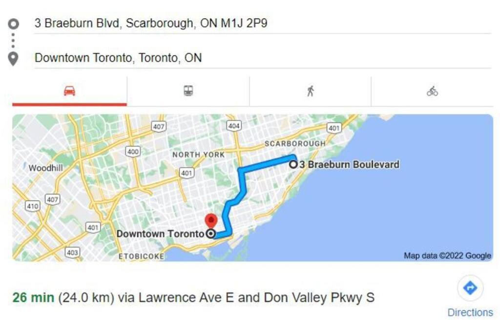 Lovely 2 Bedroom Basement Apartment In Toronto Extérieur photo